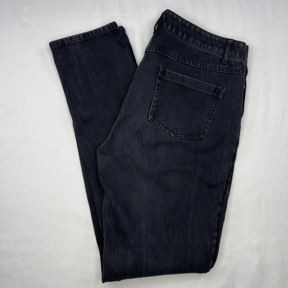 J. McLaughlin Jeans Womens 8 Black Pants Skinny Cotton Stretch